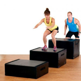 Soft Plyo Box 4 piezas 15, 30, 45, 60 cm.