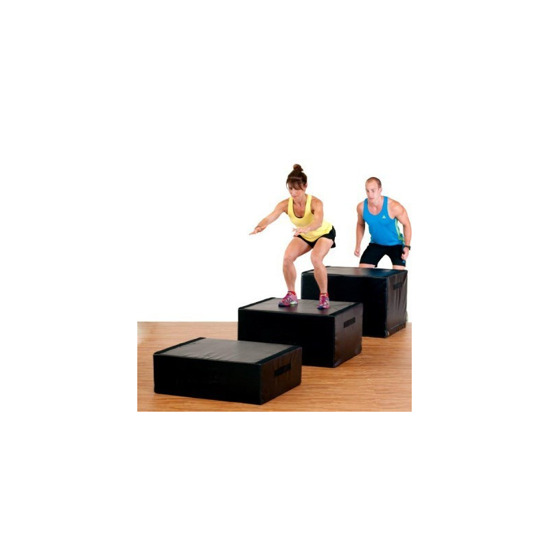 Soft Plyo Box 4 piezas 15, 30, 45, 60 cm.