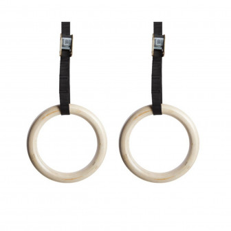 Gym rings madera