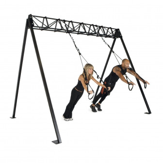 Suspension training rack