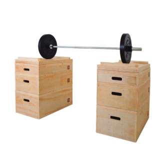 Jerk Boxes Madera (Set De 2)