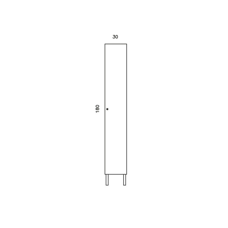 Taquilla compacto y perfil de aluminio